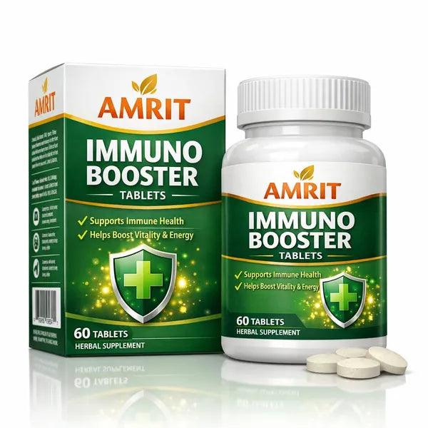 Amrit Immuno Booster | Pure And Natural | 60 Capsules