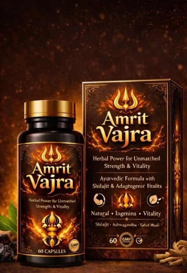 Amrit Vajra Capsule | Pure And Natural | 60 Capsule