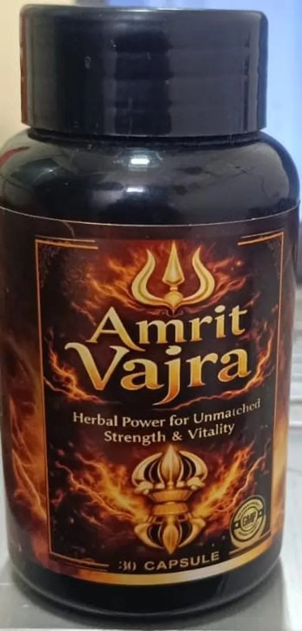 Amrit Vajra Capsule | Pure And Natural | 60 Capsule