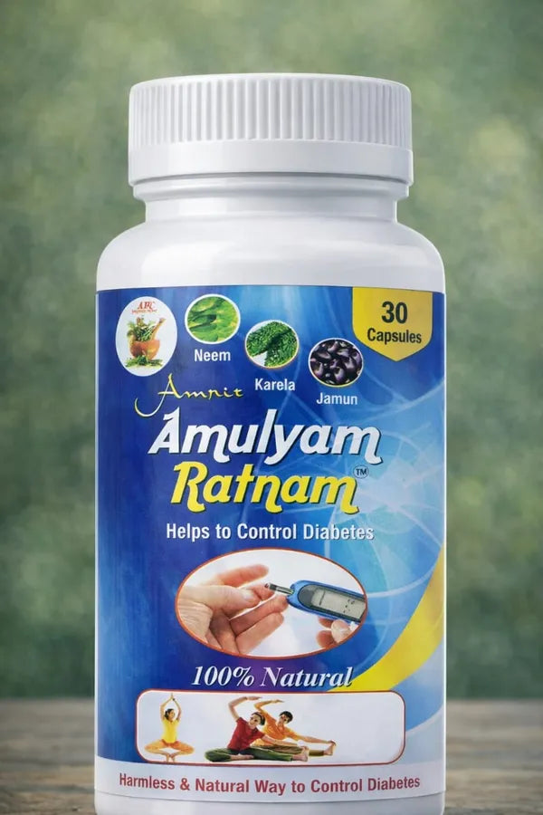 Amulyam Ratnam Tablets | Pure And Natural | 30 Capsules