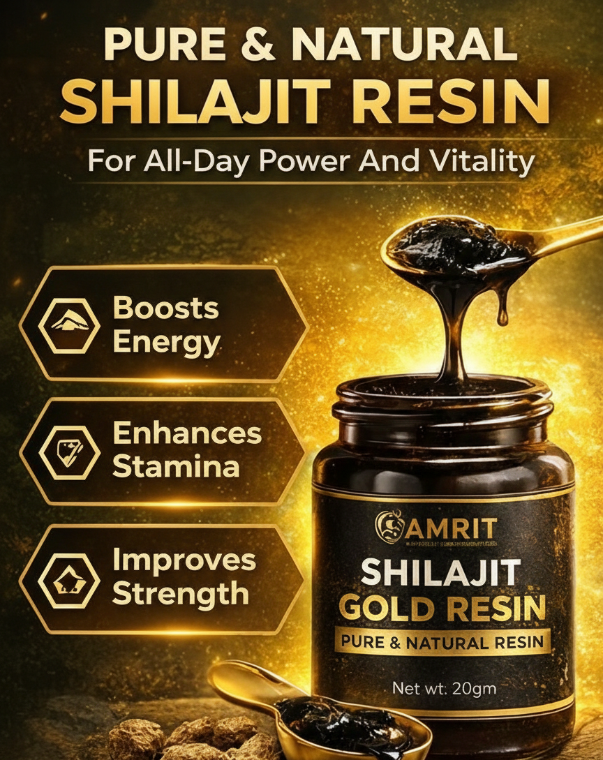 Shilajit Gold Resine- Power, Stamina & Energy