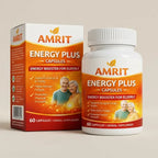 Amrit Energy Booster | Pure And Natural | 60 Capsules