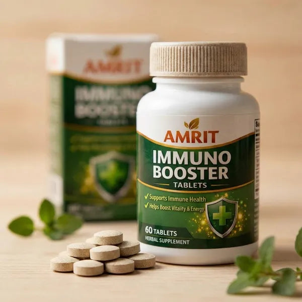 Amrit Immuno Booster | Pure And Natural | 60 Capsules