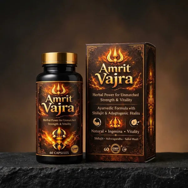 Amrit Vajra Capsule | Pure And Natural | 60 Capsule