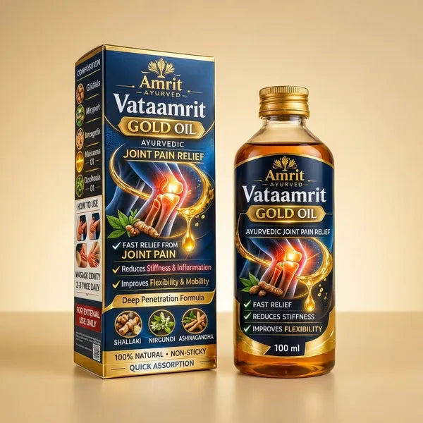 Vataamrit Gold Oil | Pure And Natural | 100 ML