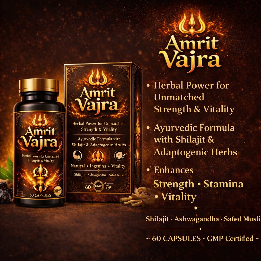 Amrit Vajra –  Herbal Capsules (30 Capsules)