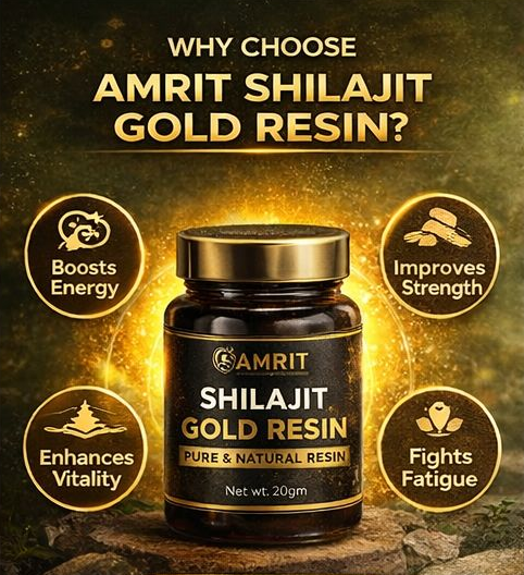 Shilajit Gold Resine- Power, Stamina & Energy