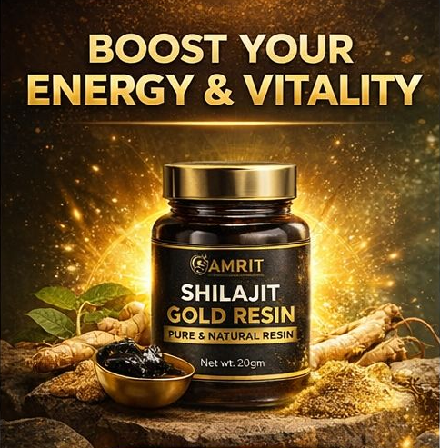 Shilajit Gold Resine- Power, Stamina & Energy