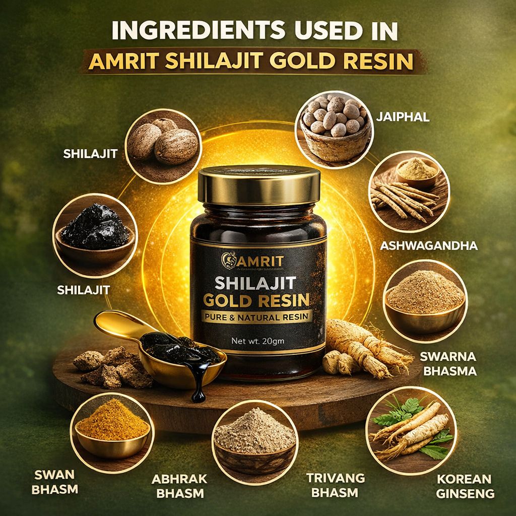 Shilajit Gold Resine- Power, Stamina & Energy