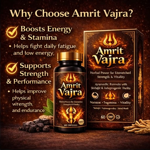 Amrit Vajra –  Herbal Capsules (30 Capsules)