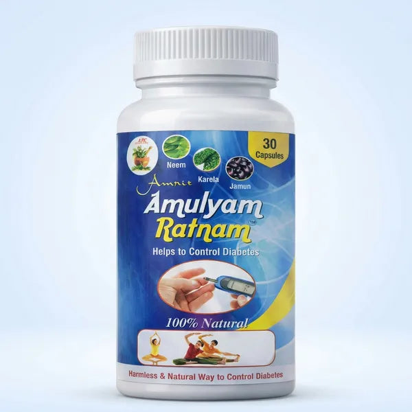 Amulyam Ratnam Tablets | Pure And Natural | 30 Capsules